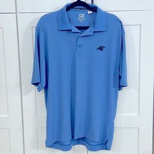 Cutter & Buck Carolina Panthers Polo - L - EUC